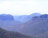 View over the Blue Mountains